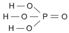 Графическая формула фосфорной кислоты